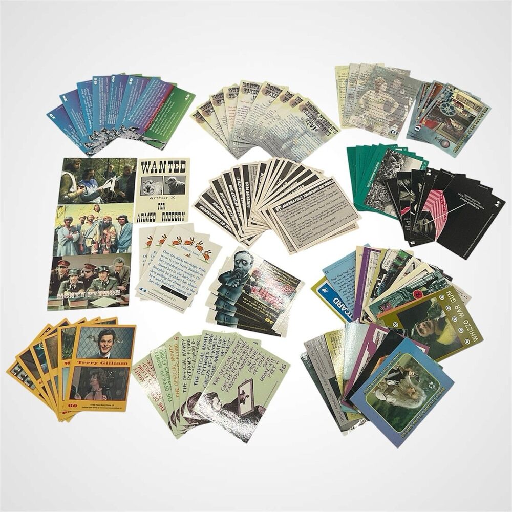 Vintage Monty Python Flying Circus 1995 Trading Cards Various Lot